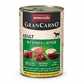 Animonda GranCarno Geyikli ve Elmalı Köpek Konservesi 400 Gr