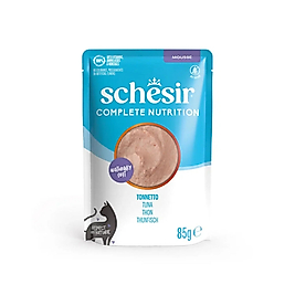 Schesir Complete Ton Balıklı Yetişkin Kedi Yaş Maması 85gr