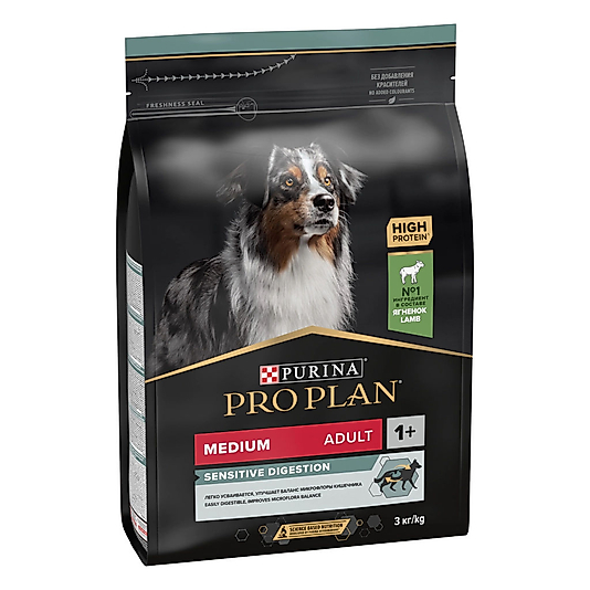 Pro Plan Kuzulu Yetişkin Köpek Maması 3 Kg