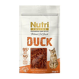 Nutri Feline Ördek Etli Tahılsız Kedi Ödül Maması 50gr