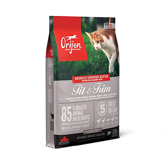 Orijen Fit&Trim Fazla Kilolu Kediler için Light Tahılsız Kedi Maması 5,4kg