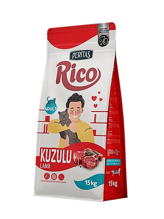 RICO Kuzu Etli Yetişkin Kedi 15 Kg