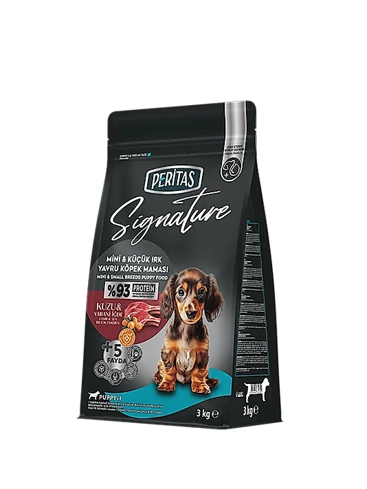 Signature Kuzulu Yavru Köpek Küçük Irk Maması 3 Kg