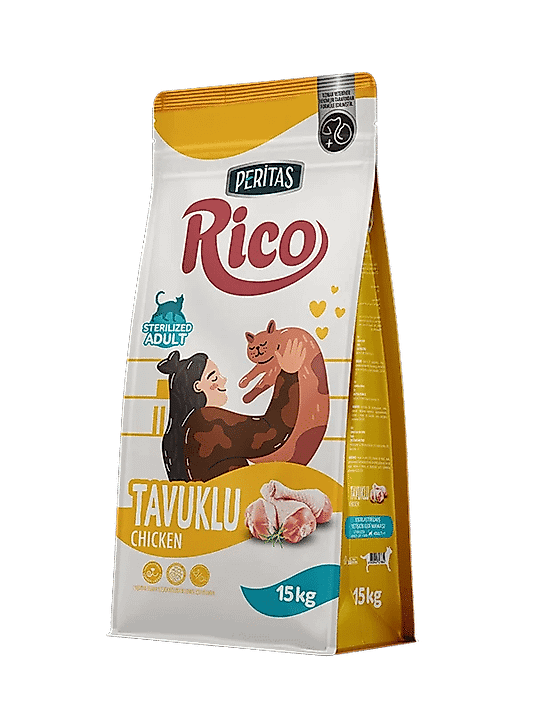 RICO Tavuklu Yetişkin Kedi Maması 2 Kg