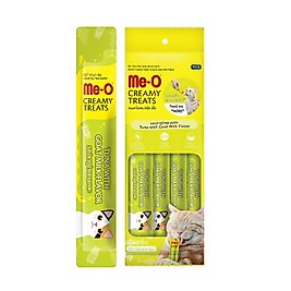 Me-O Ton Balıklı ve Keçi Sütlü Krema Kedi Ödül Maması 15gr (4'lü)