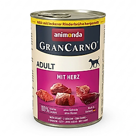 Animonda GranCarno Sığır Etli ve Yürekli Köpek Konservesi 400 Gr