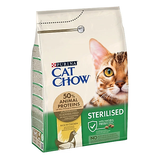 Cat Chow Tavuklu Kısırlaştırılmış Kedi Maması 3 Kg