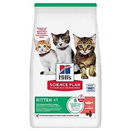 Hill's SCIENCE PLAN Somonlu Yavru Kedi Maması 5kg + 2kg HEDİYE!