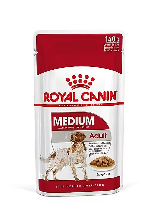 Royal Canin Medium Adult Yetişkin Köpek Yaş Mama 140 Gr