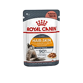 Royal Canin Hair & Skin Care Deri ve Tüy Sağlığı Kedi Yaş Mama 85 Gr