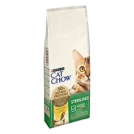 Cat Chow Tavuklu Kısırlaştırılmış Kedi Maması 15 Kg
