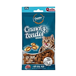 Gnawlers Crunchy Ton Balıklı Prebiyotik Destekli Kedi Ödül Maması 65gr
