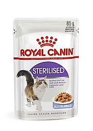 Royal Canin Sterilised Jöle İçinde Kısırlaştırılmış Yetişkin Kedi Yaş Mama 85 Gr