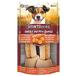 SmartBones Tatlı Patatesli Medium Kemik Köpek Ödülü 2'Li 158 Gr