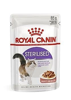 Royal Canin Sterilised 37 Sos İçinde Kısırlaştırılmış Kedi Yaş Mama 85 Gr