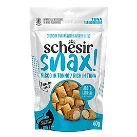 Schesir Snax Ton Balıklı Tahılsız Dolgulu Kedi Ödül Maması 60gr