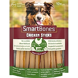 SmartBones Tavuklu Stick Köpek Ödül Maması 200gr (10'lu)