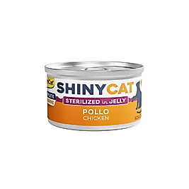 GimCat Shinycat Jöle İçinde Tavuklu Kısırlaştırılmış Kedi Konservesi 70g