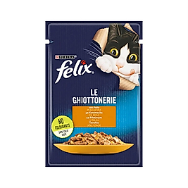 Felix Tavuk Etli Kedi Yaş Mama 85Gr