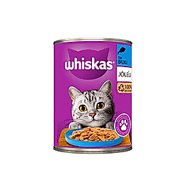 Whiskas Jöle İçinde Ton Balıklı Yetişkin Kedi Konservesi 400gr