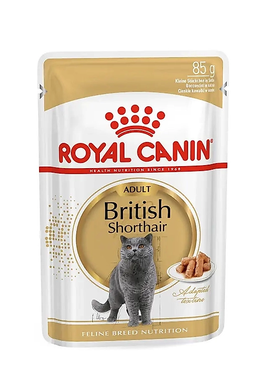 Royal Canin British Shorthair Yetişkin Kedi Yaş Mama 85 Gr