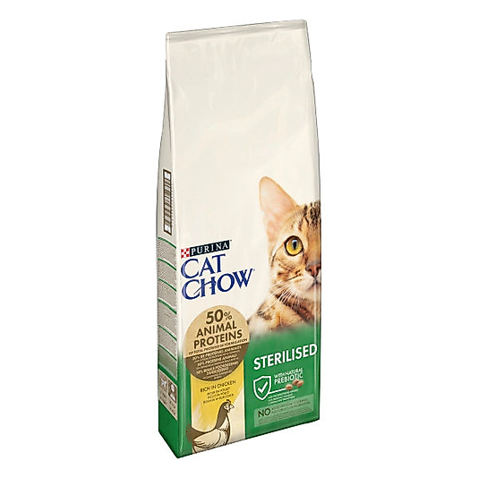 Cat Chow Tavuklu Kısırlaştırılmış Kedi Maması 15 Kg