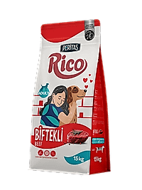 RICO Biftekli Yetişkin Köpek 15 Kg