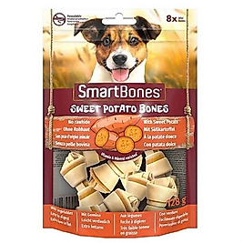 SmartBones Tatlı Patatesli Mini Kemik Köpek Ödülü 128 Gr