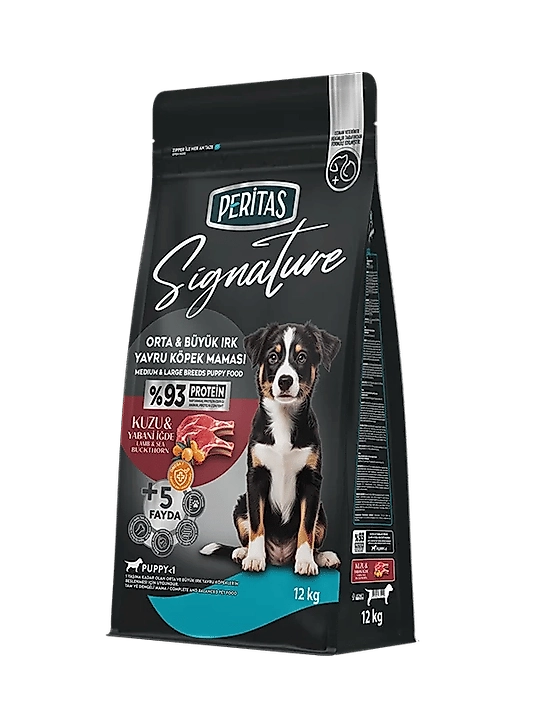 Signature Kuzulu Yavru Köpek Orta ve Büyük Irk 12 Kg
