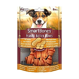 SmartBones Fıstık Ezmeli Mini Köpek Ödül 128 Gr