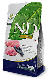 N&D Prime Kuzulu Yaban Mersinli Yetişkin Kedi Maması 1,5 Kg