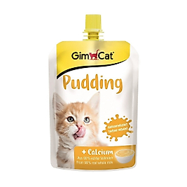 GimCat Sütlü Kalsiyum İlaveli Kedi Ödül Pudingi 150gr