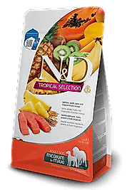 N&D Tropical Selection Somonlu Yetişkin Orta & Büyük Irk Köpek Maması 10 Kg