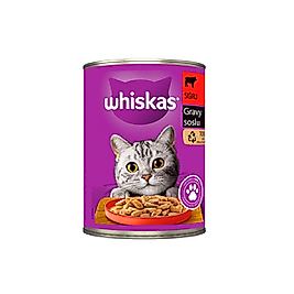 Whiskas Sos İçinde Sığır Etli Yetişkin Kedi Konservesi 400gr