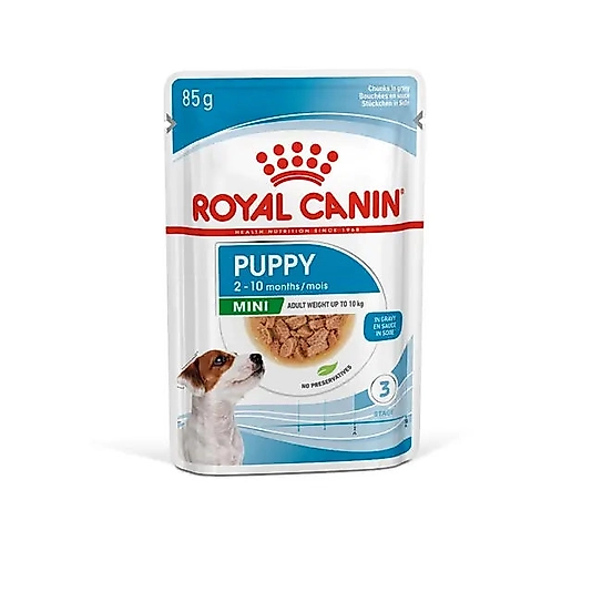 Royal Canin Mini Puppy Yavru Küçük Irk Köpek Yaş Mama 85 Gr