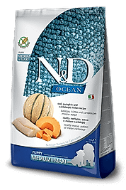 N&D Ocean Morina Balıklı Balkabaklı Kavunlu Yavru Küçük Irk Köpek Maması 2,5 Kg