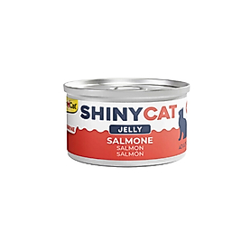 GimCat Shinycat Jöle İçinde Somonlu Kedi Konservesi 70g
