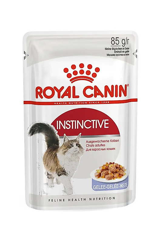 Royal Canin Instinctive Yetişkin Kedi Yaş Mama Jöle İçinde 85 Gr