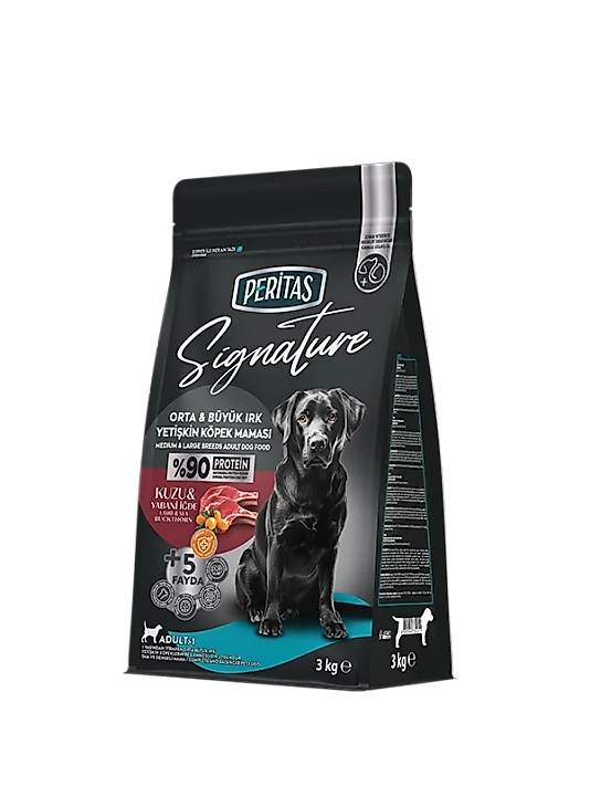 Signature Kuzulu Yetişkin Köpek Orta ve Büyük Irk Maması 3 Kg