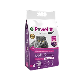 Pawel Lavanta Kokulu Topaklanan 10L Bentonit Kedi Kumu