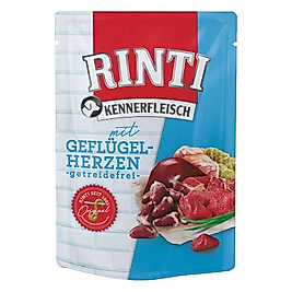 Rinti LB Yürekli Yaş Mama Ve Köpek Ödülü 400 Gr