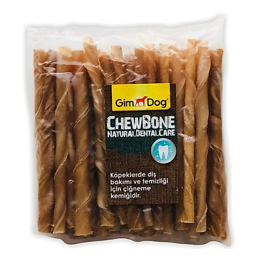 GimDog Mordimi Naturel Burgu Çubuk (50'li)