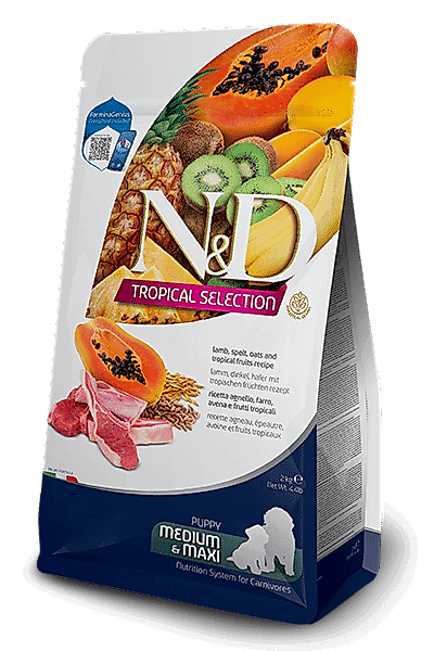 N&D Tropical Selection Kuzulu Yavru Orta & Büyük Irk Köpek Maması 10 Kg