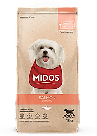 MİDOS Somonlu Tüm Irklar Yetişkin Köpek 15 Kg