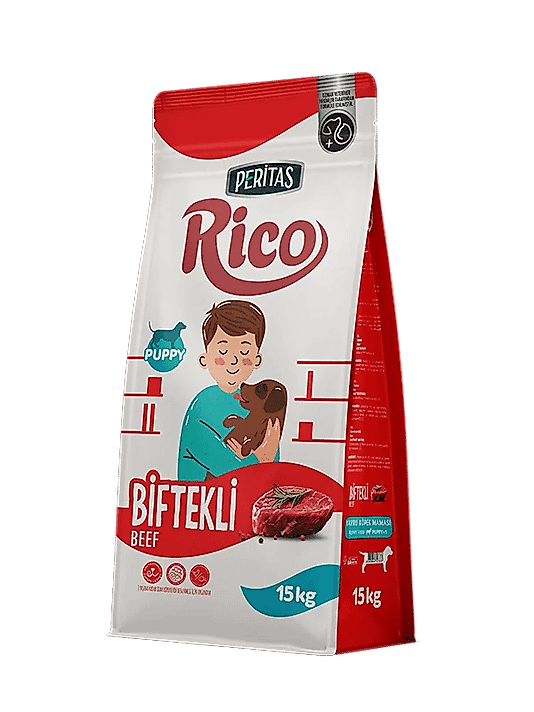 RICO Sığır Etli Yavru Köpek 15 Kg
