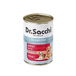 Dr. Sacchi Sığır Etli Köpek Yaş Maması 400 GR