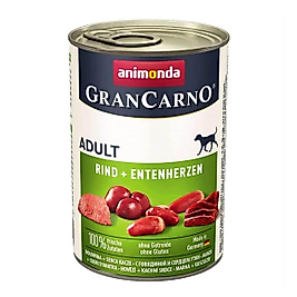 Animonda GranCarno Ördekli ve Sığır Etli Yetişkin Köpek Konservesi 400 Gr
