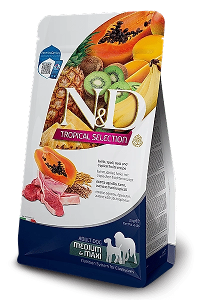 N&D Tropical Selection Kuzulu Yetişkin Küçük Irk Köpek Maması 1,5 Kg