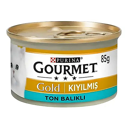 Gourmet Gold Ton Balıklı Kıyılmış Kedi Yaş Mama 85 Gr