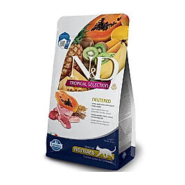 N&D Tropical Selection Kuzulu Kısırlaştırılmış Yetişkin Kedi Maması 1,5 Kg
